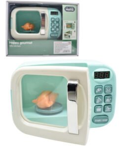 Alternative view of Microondas Vintage Turquesa De Juguete Cocina Con L/sonido