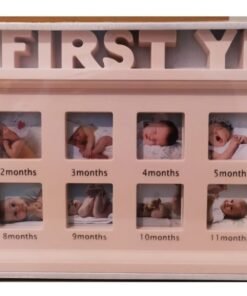 Portaretrato Bebe Primer Año. Rosa