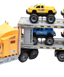 Alternative view of Vehiculo Juguete Camión Con Camionetas En Caja 48x20cm.