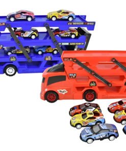 Vehiculo Juguete Camión Con Carga De Autos. Ofertshop