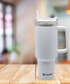 Alternative view of Vaso Térmico Vigore Con Tapa Y Sorbito Negro 900ml Ofertshop