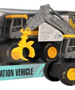 Vehiculo De Juguete Tractor En Caja 22 X 13 Cm. Ofertshop