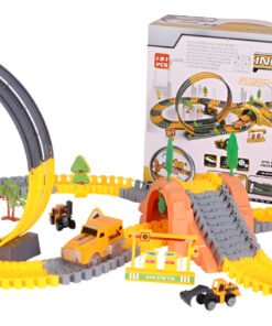 Pista Flex Construcción Con Luz - 181 Pcs. Ofertshop