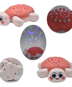 Alternative view of Lámpara Veladora Tortuga Rosa Musical 16x14cm. Ofertshop