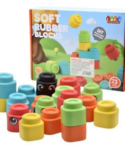 Juego De Bloques De Goma 23pcs 36x28x7cm. Ofertshop