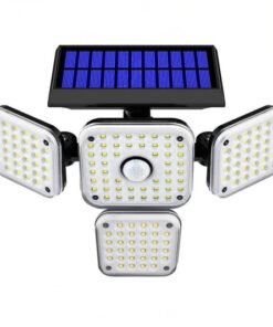 Foco Solar con Sensor Cuádruple
