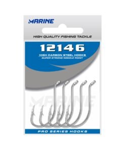 Anzuelo Marine Sports 12146 Nickelado en Blister - Medida: Nº 1 x 50 unidades