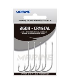 Anzuelo Marine Sports 260H Nickelado en blister - Medida: Nº 10 x 50 unidades