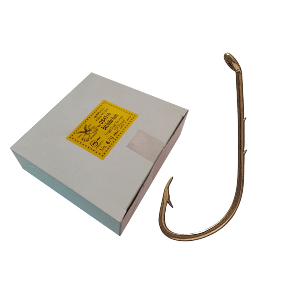 Anzuelo Maruto 4310 DS Bronce - Medida: Nº 02 x 100 unidades