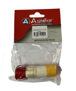 Lengue en blister varios colores y tamaños - Tipo: 10 anzuelos dorados