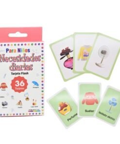 Cartas didácticas necesidades diarias 12x8cm