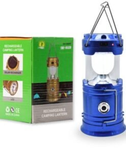 Linterna farol led 19x19.2x9.3cm. Azul