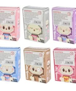 Mini bloques monstruos coleccionables