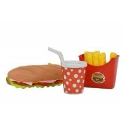 Set infantil de comida en bolsa 16 x 16 cm