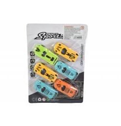 Alternative view of Set de autos x 6 unidades 8 x 3 cm