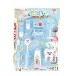 Alternative view of Set de dentista infantil en blíster 8pcs 32x23.5 cm.