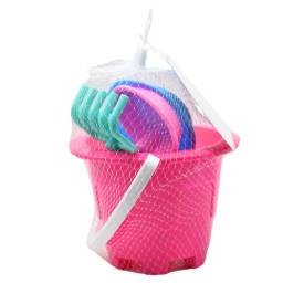 Balde de playa con accesorios 19x14cm - Image 2