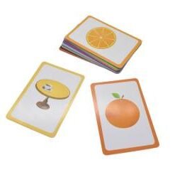 Alternative view of Cartas didácticas colores inglés 12x8cm