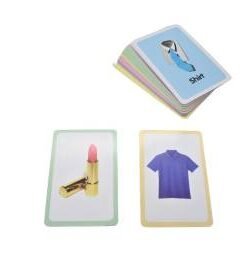 Alternative view of Cartas didácticas objetos inglés 12x8cm