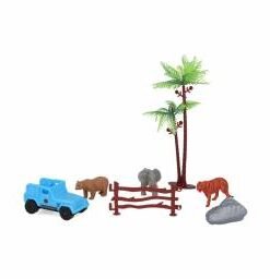 Set de animales con accesorios 5 - 6 cm