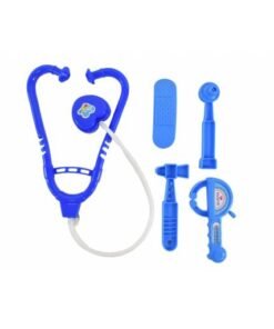 Set juego de doctor celeste x 5 pcs - 32 x 21 cm