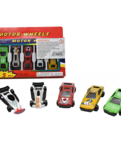Set de mini autos y karting 5pcs 6x2cm