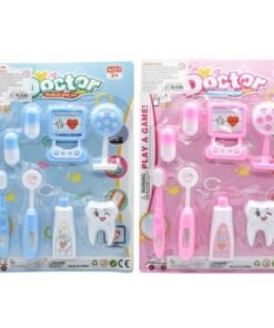 Set de dentista infantil en blíster 8pcs 32x23.5 cm.