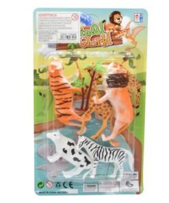 Set de animales en blíster 30x19cm