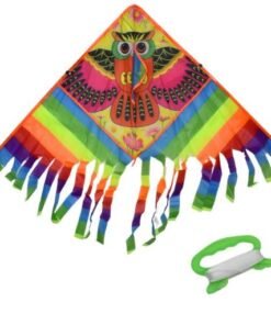 Cometa búho multicolor 115x55cm