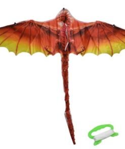 Cometa dragón rojo 110cm