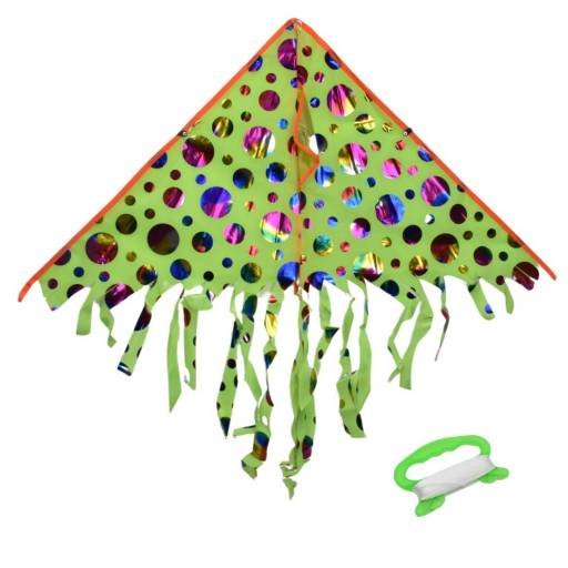 Cometa Puntos Verde 100x45cm