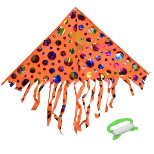 Cometa Puntos Naranja 100x45cm