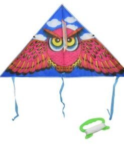 Cometa búho rosa 105x55cm