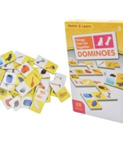 Juego dominó de aprendizaje emparejamiento 28pcs