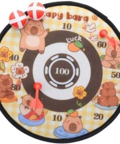 Tiro al blanco con velcro diseño carpincho 19.5cm