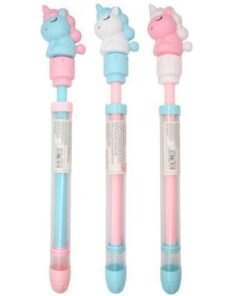 Pistola de agua tubo unicornio 36cm.