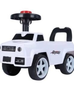 Buggy infantil con bocina 46x21x32. Blanco