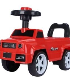 Buggy infantil con bocina 46x21x32. Rojo