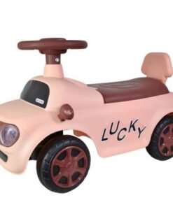 Buggy infantil con sonido y luces. Salmón