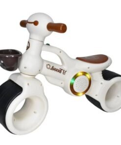 Buggy Moto Infantil Con Luz Y Sonido. Blanco