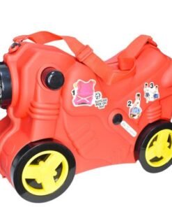Moto valija infantil 48x35x23cm. Roja
