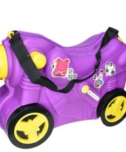 Moto valija infantil 48x35x23cm. Violeta