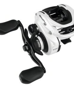Reel Rotativo Marine Sports Venza Gto 8000 8bb Diestro Bajo Perfil Blanco Derecho