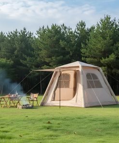 Alternative view of Carpa Inflable Para 4 Personas Con Avance Y Ventana Camping