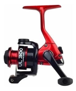 Reel Frontal Marine Sports Ultra Light Ultra Light Ul-300 Derecho/izquierdo Color Rojo