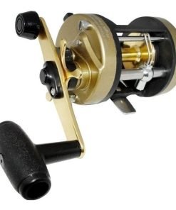 Reel Rotativo Marine Sports Magna 5000 Derecho Freno Centrífugo Dorado