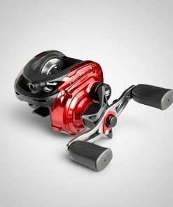 Alternative view of Reel Rotativo Zest Firecast Manija Derecha Color Rojo Lado De La Manija Derecho